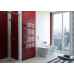 Radox Quebis heated towel rails in Chrome